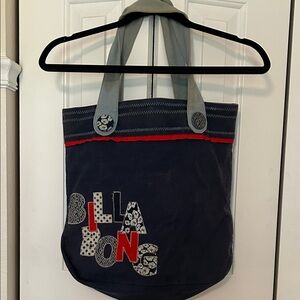 Billabong Navy and Gray Tote Bag